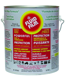 Fluid Film 1 Gallon Can Rust Inhibitor Rust Prevention Anti Corrosion Anti Rust Coating Undercoating Underbody Rust Proofing Cor