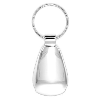 Fleurdelis Tear Drop Key Chain