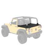 Pavement Ends By Bestop 4182735 Black Diamond Cargo Cover For 20072018 Wrangler Jk 2Door