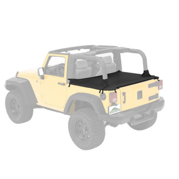 Pavement Ends By Bestop 4182735 Black Diamond Cargo Cover For 20072018 Wrangler Jk 2Door