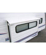 Carefree Lh1450042 White Slideout Cover Awning