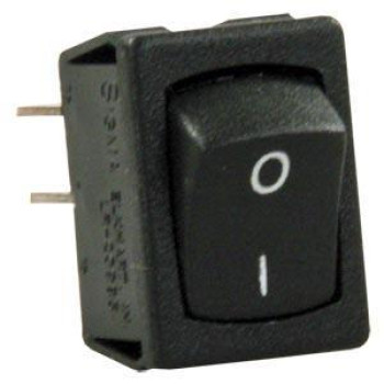 JR PRODUCTS 13735 Mini On-Off Labeled In-Out Switch