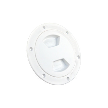 Jr Products 31005 Accessdeck Plate 4 White