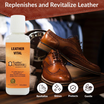 Leather Master Leather Vital Softener And Revitalizer 250Ml These Products Condition Protect Polish And Repair Add To Cl