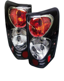 Spyder 5005625 Jeep Grand Cherokee 9904 Euro Style Tail Lights Black