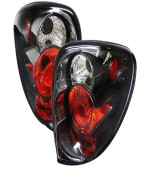 Spyder Auto Euro Style Tail Lights Blackclear