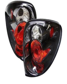 Spyder Auto Euro Style Tail Lights Blackclear