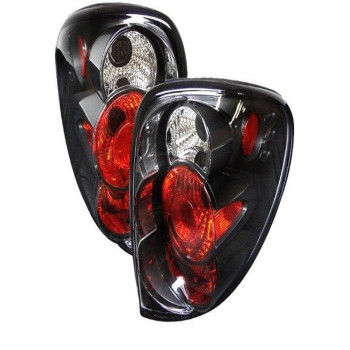 Spyder Auto Euro Style Tail Lights Blackclear