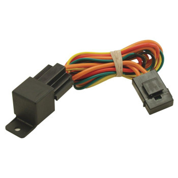 Derale 16763 Electric Fan Relay Wire Harness Black