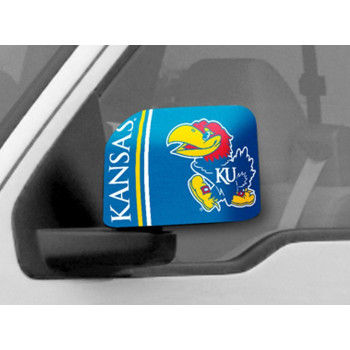 Kansas Jayhawks Mirror Cover Large Co