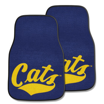 Fanmats Ncaa Montana State University Fighting Bobcats Nylon Face Carpet Car Mat 18X27