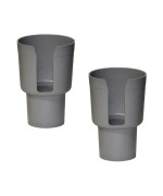 Gadjit Cup Keeper Adapter 2 Pk Expands Narrow Car Cup Holders From 253 Up To 325 In Diameter To Hold Mugs Convenience