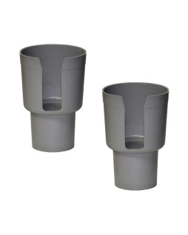 Gadjit Cup Keeper Adapter 2 Pk Expands Narrow Car Cup Holders From 253 Up To 325 In Diameter To Hold Mugs Convenience