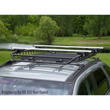 Apex Side Rail Mounted Aluminum Roof Cross Bars Universal Up To 50