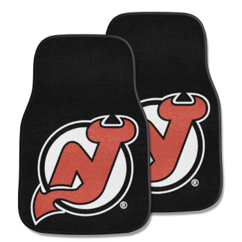 Fanmats 10417 Nhl New Jersey Devils Nylon Face Carpet Car Mat 17 X 27