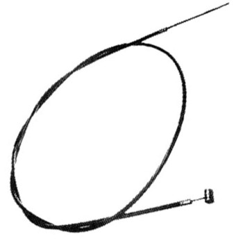 Rotary Item 263 Throttle Cable 60 Inches