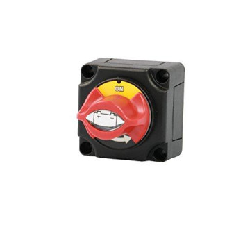 Wirthco 20387 Battery Doctor Mini Master Rotary Dial Disconnect Switch With Onoff Knob And Bottom Cover