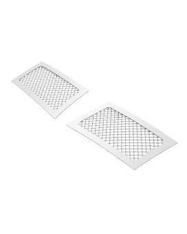 Aps Compatible With Cadillac Escalade 20072014 Tow Hook Stainless Steel Chrome Mesh Grille Insert A76482T