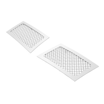 Aps Compatible With Cadillac Escalade 20072014 Tow Hook Stainless Steel Chrome Mesh Grille Insert A76482T