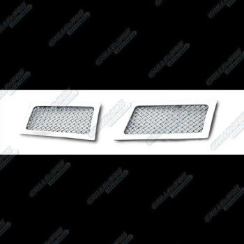 Aps Compatible With Cadillac Escalade 20072014 Tow Hook Stainless Steel Chrome Mesh Grille Insert A76482T