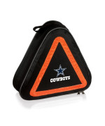 Picnic Time Nfl Dallas Cowboys Roadside Emergency Car Kit Auto Vehicle Safety Road Side Assistance With Jumper Cables And Car T