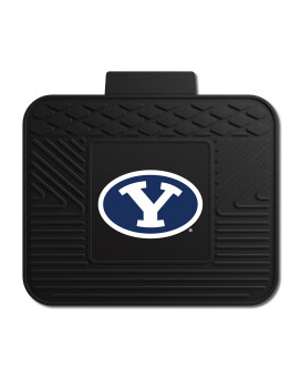 Fanmats 11264 Byu Cougars Back Row Utility Car Mat 1 Piece 14In X 17In All Weather Protection Universal Fit Molded Team L