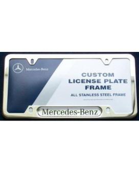 Mercedesbenz Logo Frame Polished Stainless Steel