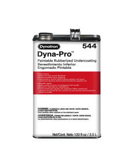 3M Dynatron Dynapro Paintable Rubberized Undercoating 544 1 Gallon 120 Fl Ounces