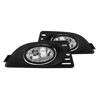 Spyder Auto 5020666 Clear OEM Fog Lights with Switch for 2005-2007 Acura RSX