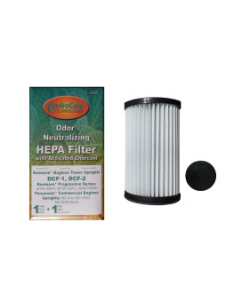 Envirocare Replacement Tower Hepa Vacuum Filters Designed To Fit Kenmore Progressive Bagless Uprights