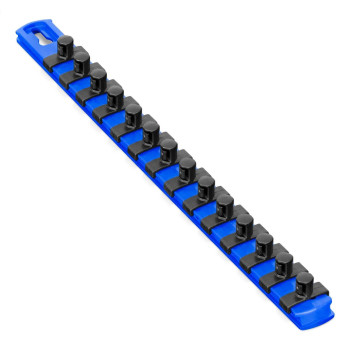 Ernst Manufacturing 13 Socket Org Blue 38 Dr Twist Lock Clips 8418