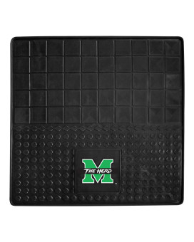 Fanmats 12826 Marshall Thundering Herd Heavy Duty Vinyl Cargo Mat 31X31 All Weather Trunk Mat Trunk Protection