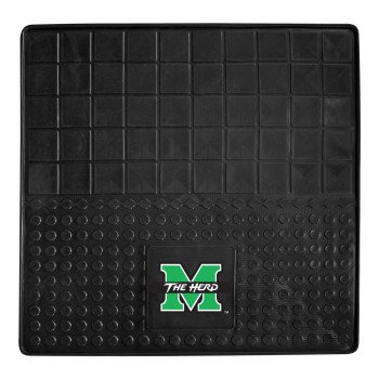 Fanmats 12826 Marshall Thundering Herd Heavy Duty Vinyl Cargo Mat 31X31 All Weather Trunk Mat Trunk Protection