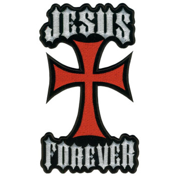 Hot Leathers Jesus Forever Patch 3 Width X 5 Height