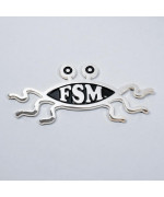 52 Solid Metal Flying Spaghetti Monster Car Emblem