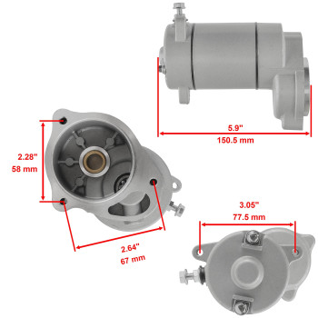 Caltric Starter Compatible With Polaris Xplorer 250 300 400 19952002