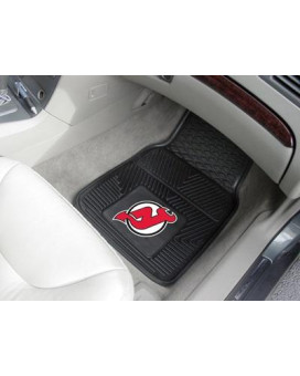 NHL - New Jersey Devils 2-pc Vinyl Car Mats 17x27