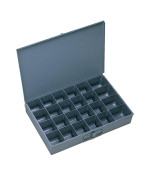 Durham 20295Ind Gray Cold Rolled Steel Individual Small Scoop Box 1338 Width X 2 Height X 914 Depth 24 Compartment