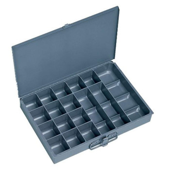 Durham 22795Ind Gray Steel Individual 17 Compartment Small Scoop Box 1338 Width X 2 Height X 914 Depth