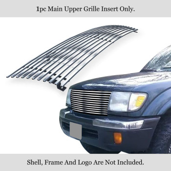 Aps Compatible With Toyota Tacoma 2Wd 19971997 9800 Tacoma Main Upper Stainless Steel Chrome Billet Grille Grill Insert T854