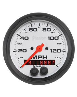 Auto Meter 5880 Phantom Gps Speedometer 3375 In