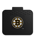 Fanmats 10760 Boston Bruins Back Row Utility Car Mat 1 Piece 14In X 17In All Weather Protection Universal Fit Molded Te