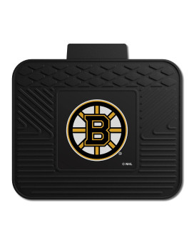 Fanmats 10760 Boston Bruins Back Row Utility Car Mat 1 Piece 14In X 17In All Weather Protection Universal Fit Molded Te