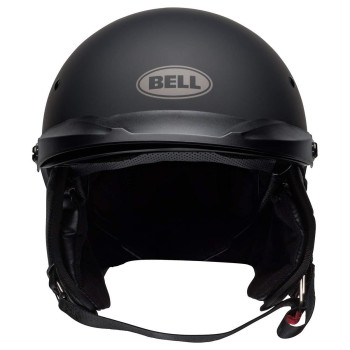 Bell Pit Boss Openface Motorcycle Helmet Solid Matte Black Medium