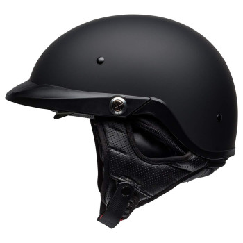 Bell Pit Boss Openface Motorcycle Helmet Solid Matte Black Xlargexxlarge