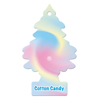 Little Trees Mtr0046 Air Freshener Hanging Paper Tree For Home Or Car Cotton Candy