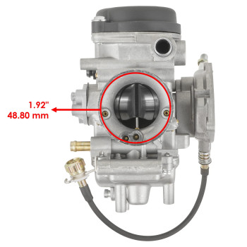 Caltric Carburetor Compatible With Yamaha Big Bear 400 2X4 4X4 Yfm400 20002006