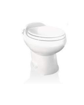 Thetford 33384 White Aria Toilet Seat And Cover Assembly