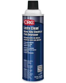 Crc Lectra Clean Heavy Duty Electrical Parts Degreaser 02018 19 Wt Oz Noncorrosive Aerosol Electrical Cleaner Industrial Cl