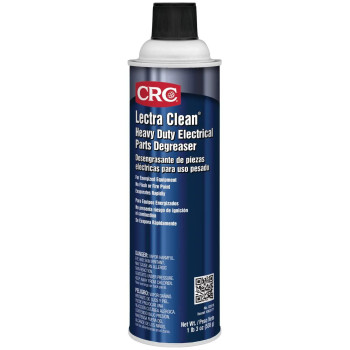 Crc Lectra Clean Heavy Duty Electrical Parts Degreaser 02018 19 Wt Oz Noncorrosive Aerosol Electrical Cleaner Industrial Cl